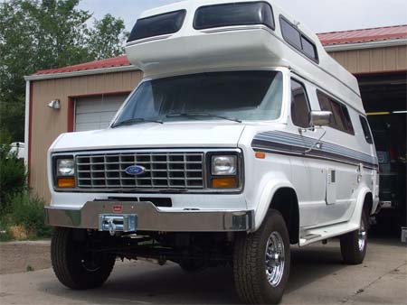 used 4x4 class b rv for sale