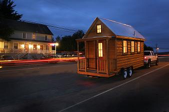 Lusby Tiny House Driving