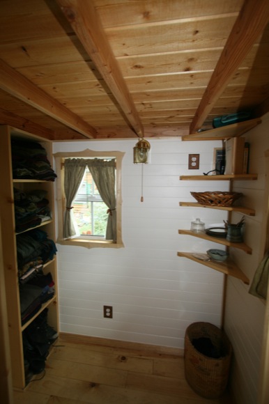 Ella's Pink Room in Her Tiny House