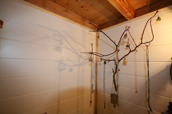 Jewelry Hanger Using Manzanita Branch