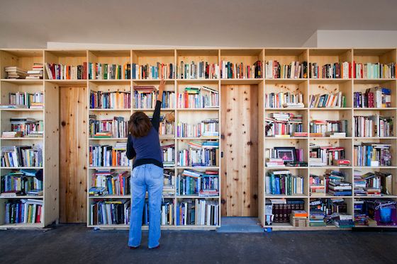 Library Cabin Interior