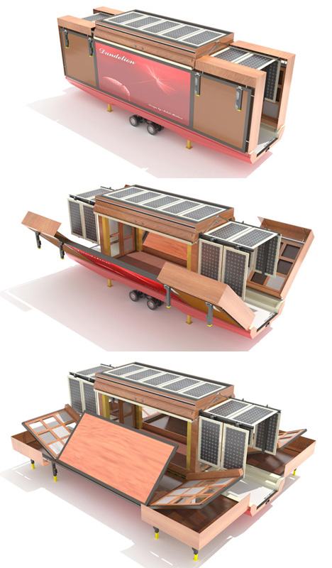 Unboxed: Spacious Fold Out Flat Pack House