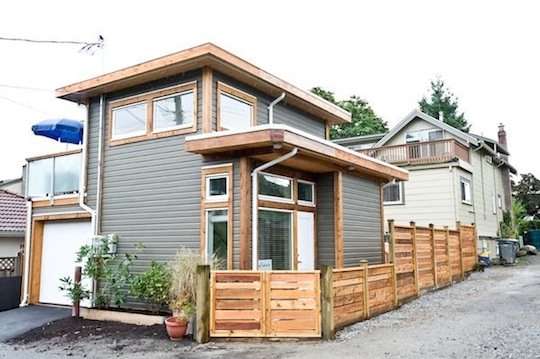 Exterior of 500-square-foot Small House