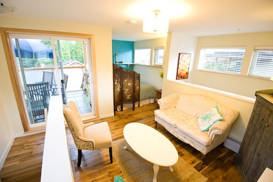 Upstairs Loft Area in Small House