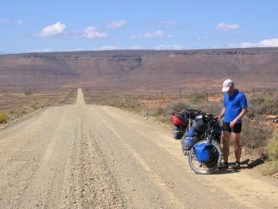 Bicycling through South Africa.. would you wish you had an electric hub motor?