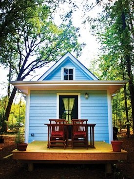 Rear of Harbinger Tiny House