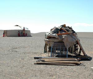 Building a Yurt