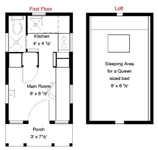 Tiny House Floor Plan