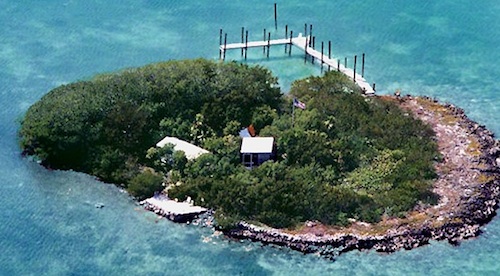 Private Island in the Keys with a Houseboat