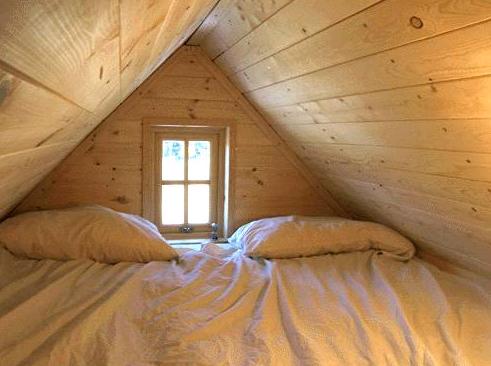 Loft Bed in a Tiny House