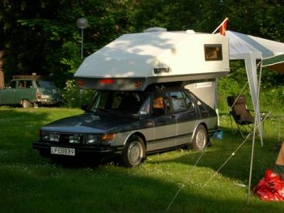 Toppola Saab Camper